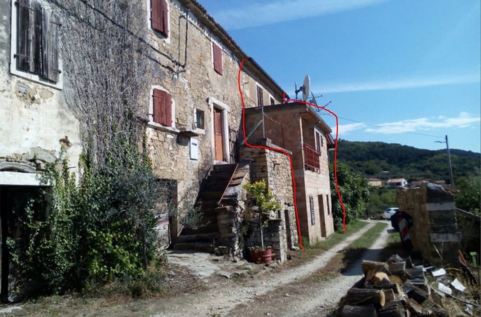 Haus in der Nähe von Antonci Ansicht 2